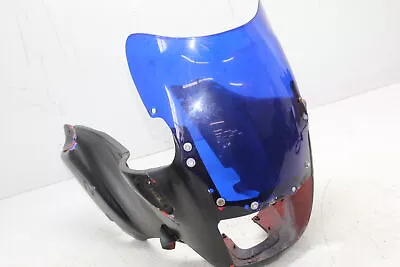 1990 Kawasaki Ninja 500 Ex500a Front Upper Nose Fairing Cowl Shroud • $81.70