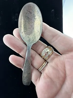 Tiffany & Co Sterling Silver Baby Spoon Old Mother Hubbard • $110