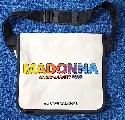 Madonna Sticky & Sweet Tour Vip Messenger Bag Amsterdam 2008 Promo Gift • $175