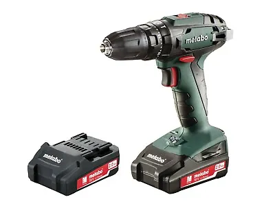 Metabo SB18 Combi Hammer Drill Ultra-M Tech 18V 2 X 2.0Ah Li-ion - TSCASB18P2 • £119.99