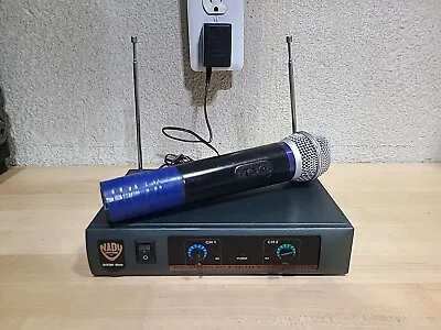 Nady DKW-Duo System Dual Wireless System 1x Mic Microphone Untested Returns* • $19.95