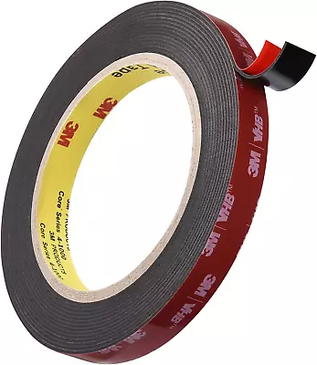 3M Double Sided Heavy-Duty Mounting Tape Two Way VHB Foam Tape 16FT Length 0. • $15.62