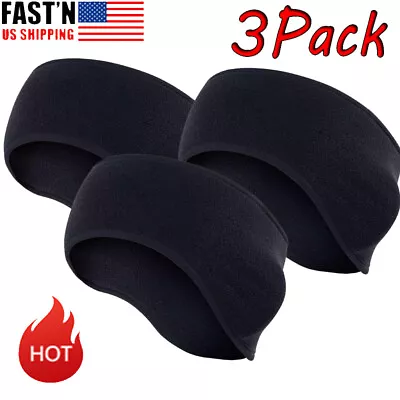 3Pack Winter Fleece Ear Cover Warmer Headband For Men Women Ear Muffs/Ear Band • $11.99