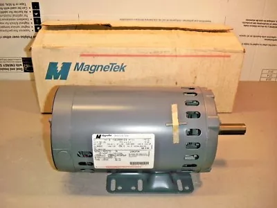 Magnetek 818290901 Electric 3-HP Motor 380/190 VAC 1725-RPM 3PH 60HZ Rot=RCC • $167.55
