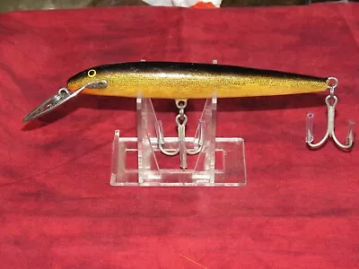 Vintage Rapala Sinking Cd13 Fishing Lure Gold Pike Muskie Lure • $11.99