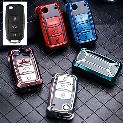 TPU Remote Car Key Fob Cover Case Shell For VW Golf GTI R32 Jetta Polo Beetle • $12.99