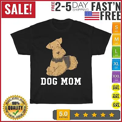 Welsh Terrier Dog Mom - Mothers Day Vintage T Shirt Men Women Fashion NEW 2023 • $19.79