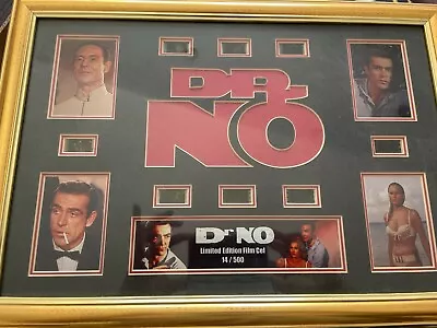 Dr No James Bond 007 Limited Edition Large Film Cell 14/500 20x14  Coa • £39.95