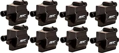 MSD Ignition Ignition Coil Street Fire Coil Pack Blk Buick GMC Set Of 8 55108 • $440.95