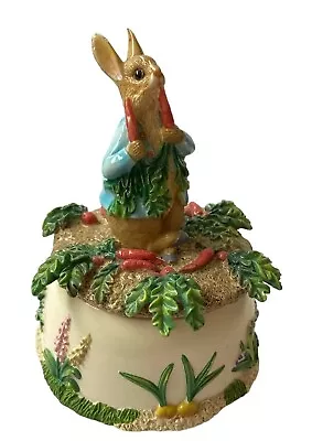 2009 Peter Rabbit Musical Figurine By Beatrix Potter - Border Fine Arts Studio • £15