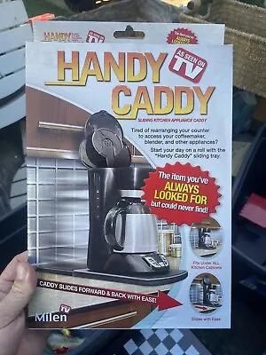 HANDY CADDY Under Counter Sliding Tray For Kitchen Appliances Coffee Ma • $8