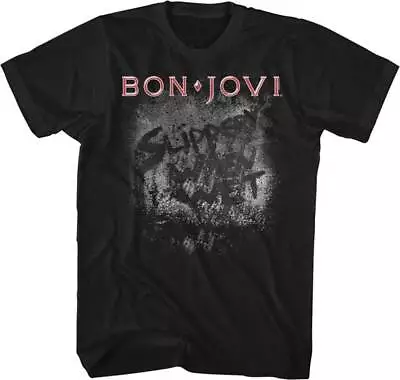 £51.82 • Buy Bon Jovi Slippery When Wet Adult T Shirt Rock Music Merch