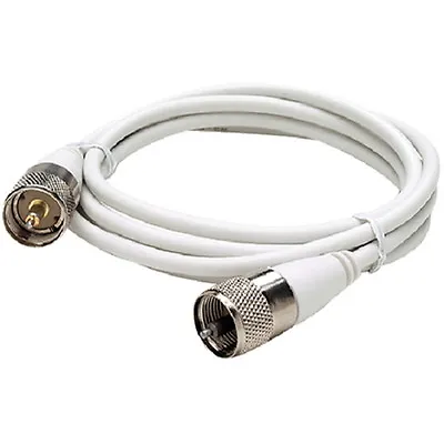 VHF Marine Radio 5 Ft Coaxial Antenna Cable Assembly For Boats • $27.93