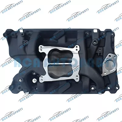 Intake Manifold AirDual Aluminium Blk Square/Spread Bore Holden V8 253 308 • $310