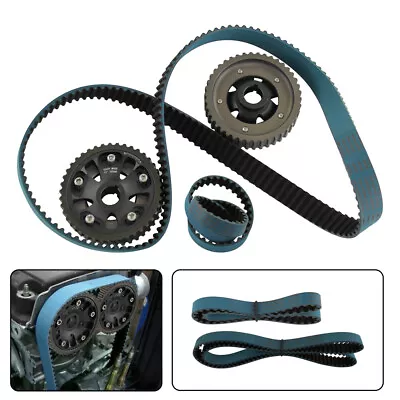 Adjustable Cam Gears W/ Timing Belt For 93-01 Honda Prelude H22 H22A4  DOHC VTEC • $104.59