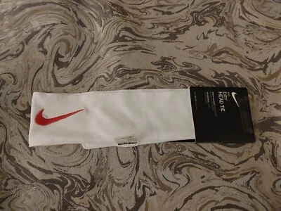 £9.99 • Buy Nike Dry Head Tie Dri-Fit Bandana White/Pink NEW