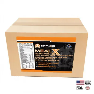 15lb MealX Bulk Meal Replacement Weight Loss Shake Gluten-Free VANILLA • $114.97