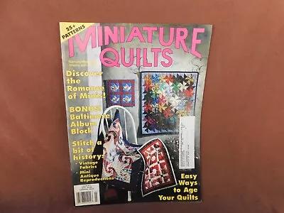 Miniature Quilts Magazine Feb/Mar 1995 • $3.99