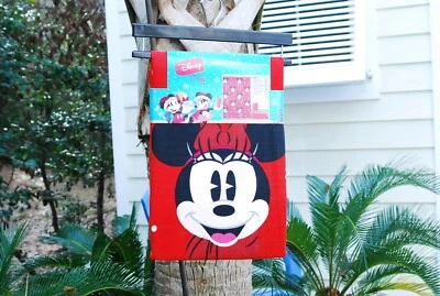 $27.95 • Buy Disney Mickey & Minnie Mouse Christmas Snowflakes Shower Curtain 72 X 72 NEW