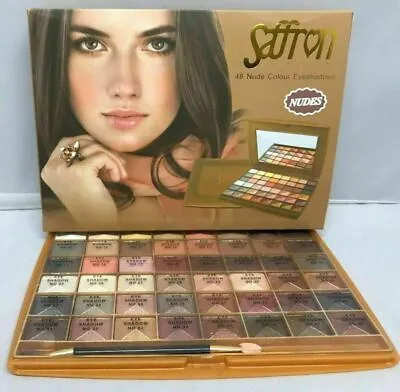 £7.35 • Buy Saffron London 48 Nude Colour Eyeshadows Palette