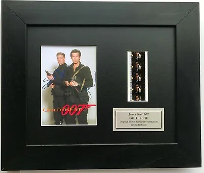 James Bond 007 'GoldenEye' Pierce Brosnan & Sean Bean Signed Repro* • £27.99