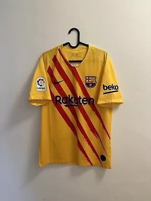 Barcelona Senyera Fourth Kit 2019-2022 • $40