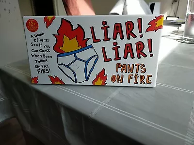 Liar Liar Pants On Fire Family Card Game Dice Guess Who's Lying Party Game • £13