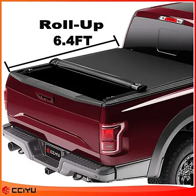 ✅Tonneau Cover Truck Bed 6.4Ft For 02-21 Dodge Ram 1500 2500 3500 Roll Up • $136.69