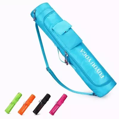 $18.83 • Buy Multifunctionl Pocket Yoga Mat Bag Fitness Bags Yoga Mat Holder Carrier Knapsack