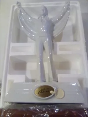 McCormick Elvis Designer #2 White Porcelain Decanter W. Orig. Box 1982 - EMPTY • $160