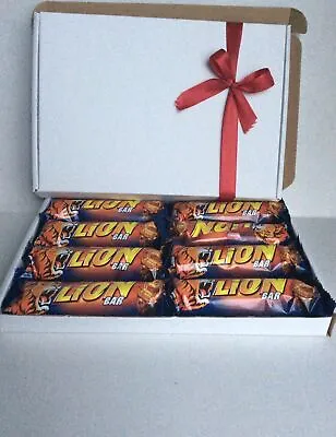 Nestle Lion Bar Chocolate Bars Personalised Gift Hamper Birthday Xmas • £14.99