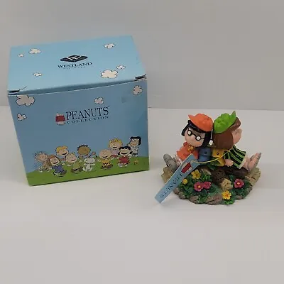 Vintage Westland Peanuts Collection Marcie & Peppermint Patty Figurine Rare New • $49.49