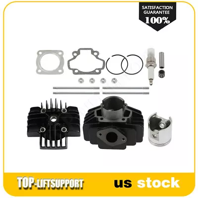 For 1981 1982-2009 Yamaha PW 50 60CC Cylinder Piston Head Gasket Kit • $39.82