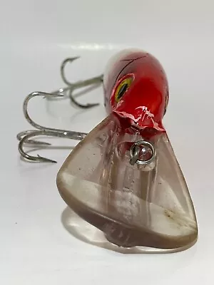 Vintage Mann’s MAGNUM S-30+ 12” Fishing Lure Red/white A23-001 • $19.89