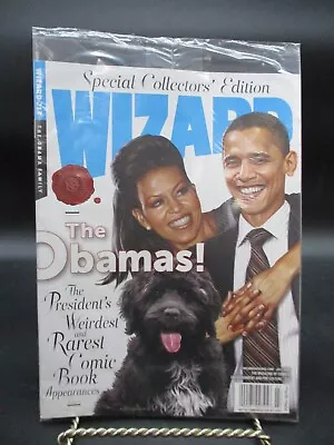 Wizard Magazine #215 Michelle & Barack Obama Special Edition Comic Book SEALED • $9.99