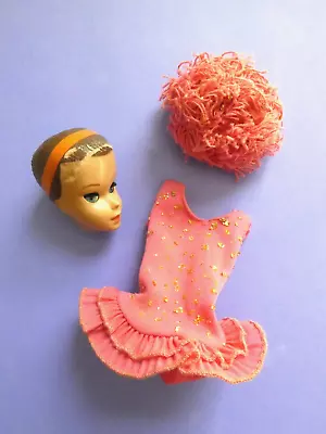 Vintage 1964 Miss Barbie Head & Complete Original Outfit #1060 • $15.59