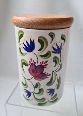 £14.95 • Buy Portmeirion Welsh Dresser (Angharad Menna) Lidded Storage Jar / Pot