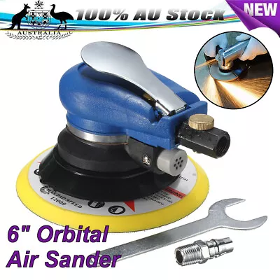 Air Random Orbital Palm Sander 5/16 Dual Action Vacuum Pneumatic Tools AU STOCK • $39.58