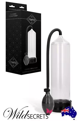 NEW Shots Toys Classic Pump 11.8 Inch Squeeze Ball Penis Pump Sex Toy • $32.99