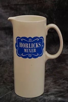 Antique Alfred Meakin Horlicks Pottery Mixer Jug Kitchenalia Advertising • £28.01