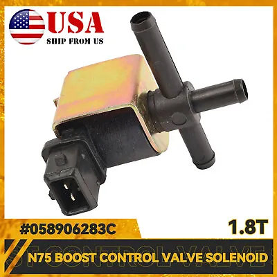 For Vw Golf Mk4 Gti 1.8t 20vt 180bhp N75 Boost Pressure Control Valve 058906283e • $10.99