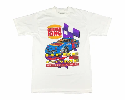 $39.99 • Buy Vintage Burger King Racing Shirt 90s NASCAR 1993 V8