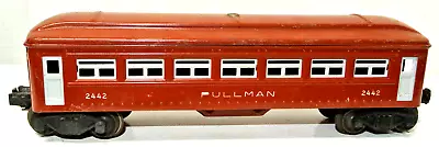 Lionel Prewar-O/O27- REDDISH BROWN #2642 PULLMAN 1940'S • $36.50