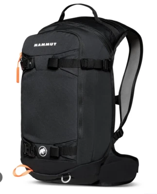 $96.43 • Buy Mammut Nirvana 25L Backpack Skiing Snowboarding Back Country Black Camping
