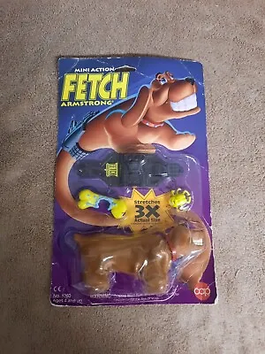 Vintage 90's CAP Toys Mini Action FETCH Armstrong Stretch Dog • $75