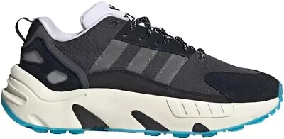 Adidas Men's Zx 22 Boost Running Shoe Core Black Future White Rey Six Size 11 • $61.59