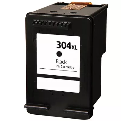 304XL  Black Ink Cartridge  For HP For HP 2622 2630 2632 2633 • £11.99