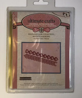 Ultimate Crafts Magnolia Lane Collection Magnolia Borders Die Set • £4.99