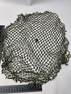 Original WW2 US Army Helmet Net US M1 / British Army Mk2 / Canadian Mk3 • £26