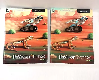 EnVision Math 2.0 Grade 4 Vol 1 And 2 Virginia Edition • $13.43